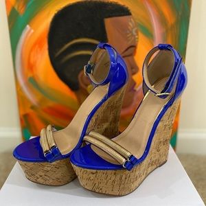 Wedge Heels with Ankle Strap